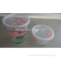 32oz disposable plastic food container with lid